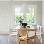 A-Street Prints Ting Grey Abstract Woven Wallpaper - SKU 2971-86158
