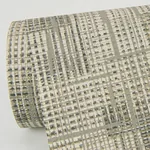 A-Street Prints Ting Light Grey Lattice Wallpaper - SKU 2972-86157