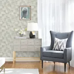 A-Street Prints Ting Sage Lattice Wallpaper - SKU 2972-86159