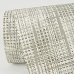 A-Street Prints Ting Taupe Lattice Wallpaper - SKU 2972-86156