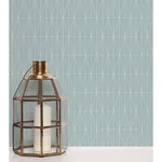 A-Street Prints Tofta Light Blue Geometric Wallpaper - SKU 2889-25211