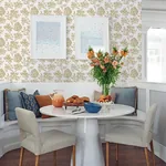 A-Street Prints Tortuga Gold Coral Weave Wallpaper - SKU 4172-82002
