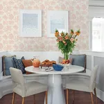 A-Street Prints Tortuga Pink Coral Weave Wallpaper - SKU 4172-82000