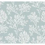 A-Street Prints Tortuga Sky Blue Coral Weave Wallpaper - SKU 4172-82003