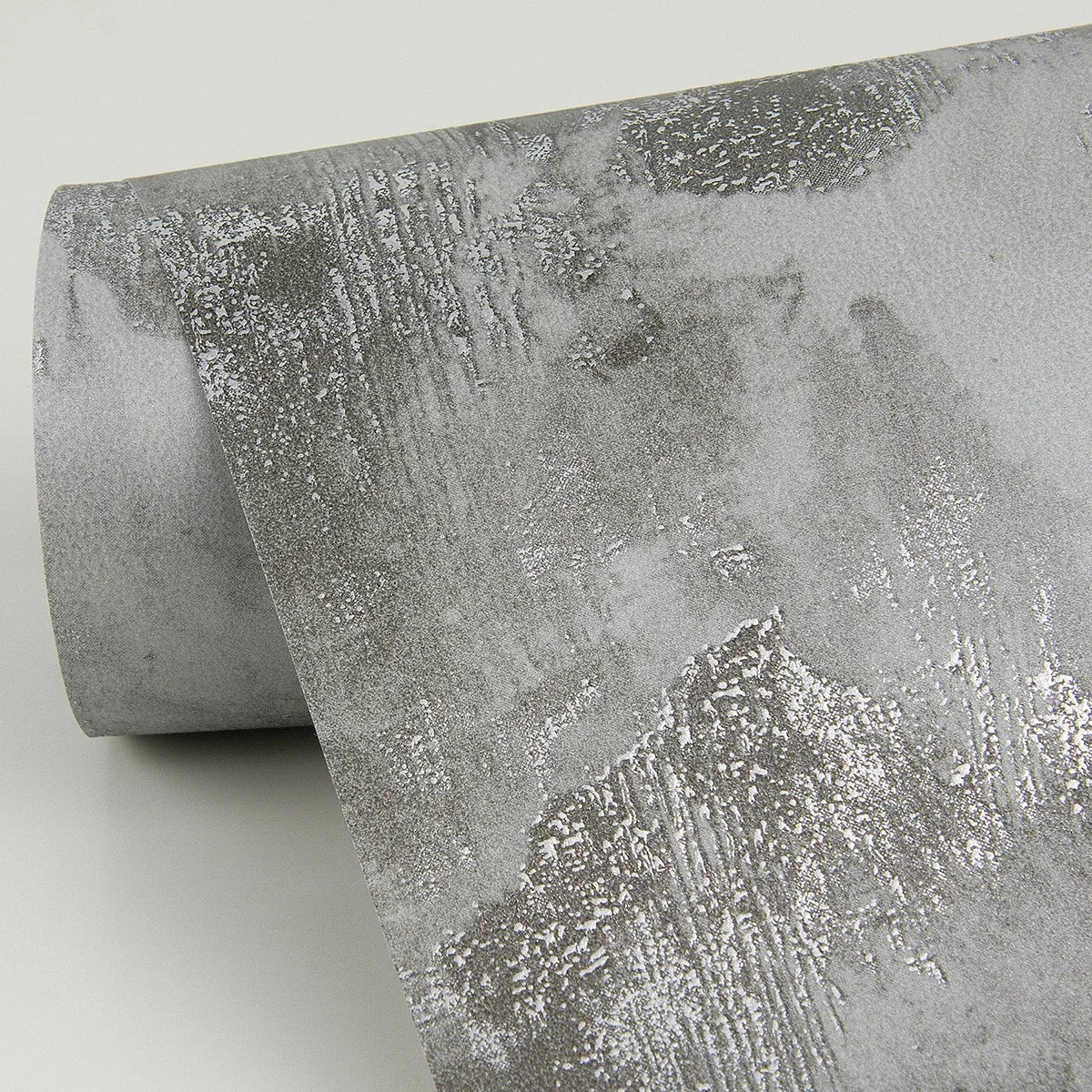4019-86477 | Toula Silver Abstract Wallpaper