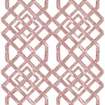 A-Street Prints Traverse Red Trellis Wallpaper - SKU 2861-25705
