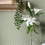 A-Street Prints Trevor Moss Leaf Trellis Wallpaper - SKU 4143-34037