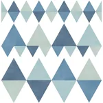 A-Street Prints Trilogy Blue Geometric Wallpaper - SKU 2821-25129
