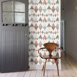 A-Street Prints Trilogy Coral Geometric Wallpaper - SKU 2821-25131