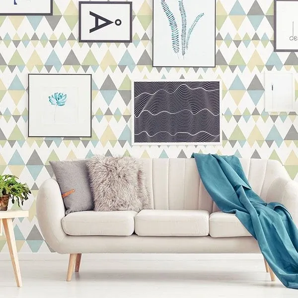 A-Street Prints Trilogy Multicolor Geometric Wallpaper - SKU 2821-25130