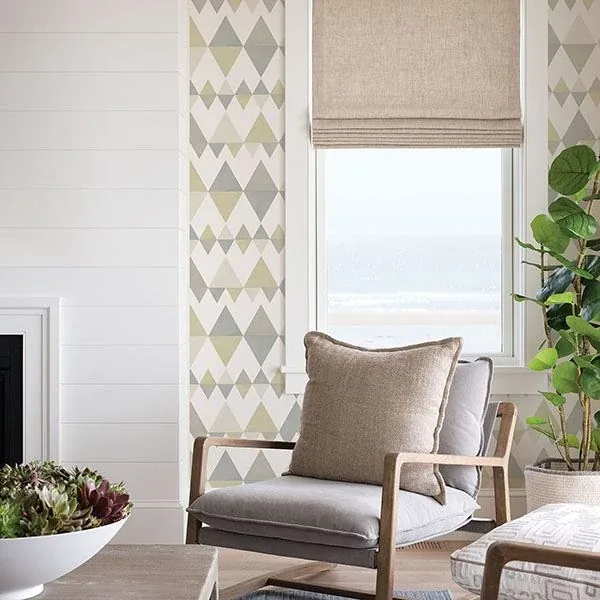 A-Street Prints Trilogy Sage Geometric Wallpaper - SKU 2821-25127