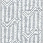 A-Street Prints Trippet Blue Zen Waves Wallpaper - SKU 4034-26788