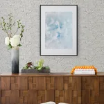 A-Street Prints Trippet Grey Zen Waves Wallpaper - SKU 4034-26785