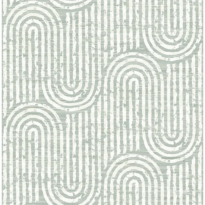 4034-26789 | Trippet Sage Zen Waves Wallpaper