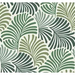 A-Street Prints Trousdale Green Fanning Flora Wallpaper - SKU 4034-72127