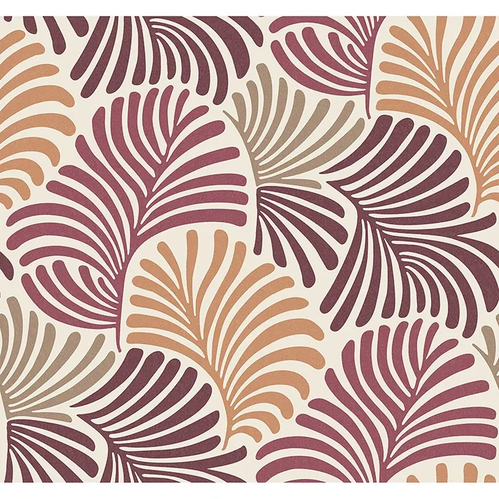 4034-72128 | Trousdale Raspberry Fanning Flora Wallpaper