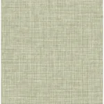 A-Street Prints Tuckernuck Green Linen Wallpaper - SKU 4046-25792