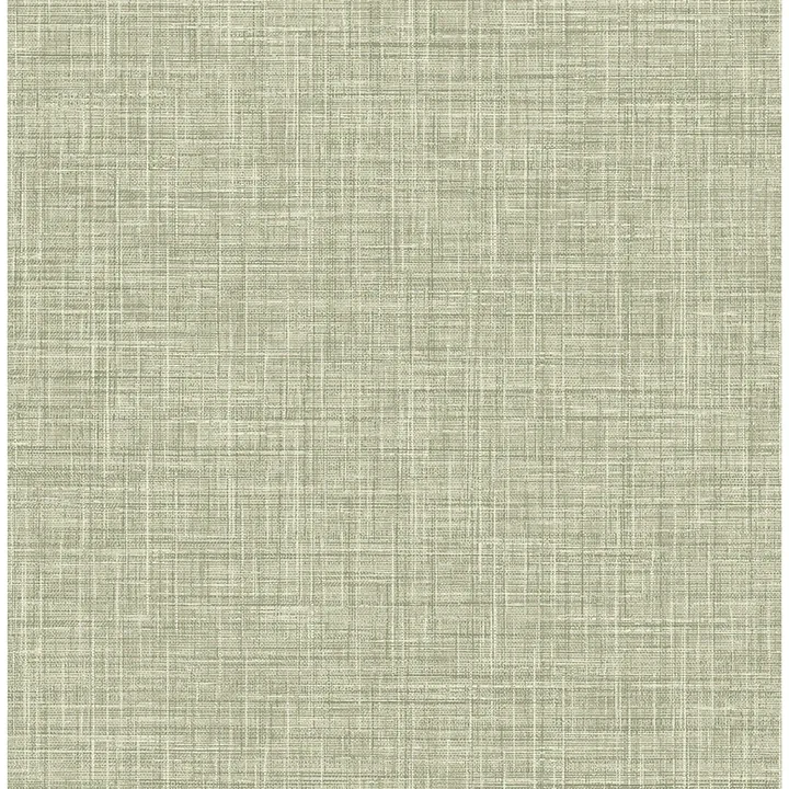 4046-25792 | Tuckernuck Green Linen Wallpaper