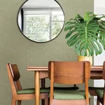 A-Street Prints Tuckernuck Green Linen Wallpaper - SKU 4046-25792