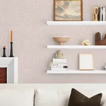 A-Street Prints Tuckernuck Pink Linen Wallpaper - SKU 4046-24272