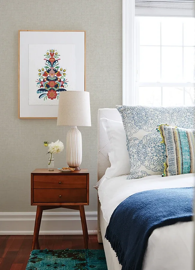 A-Street Prints Tuckernuck Taupe Linen Wallpaper - SKU 4046-24273