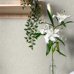 A-Street Prints Tuckernuck Taupe Linen Wallpaper - SKU 4046-24273