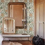 A-Street Prints Tulipa Green Floral Wallpaper - SKU 2948-33006