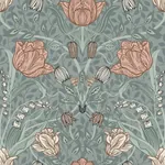 A-Street Prints Tulipa Sage Floral Wallpaper - SKU 2948-33010