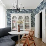 A-Street Prints Tulum Blue Surreal Shapes Wallpaper - SKU 4135-72700