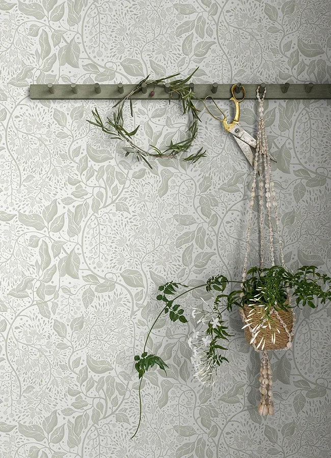 A-Street Prints Turi Sage Twining Vines Wallpaper | Wallpaper Twins A-Street Prints Turi Sage Twining Vines Wallpaper - SKU 4143-22020