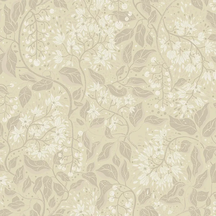 4143-22022 | Turi Wheat Twining Vines Wallpaper