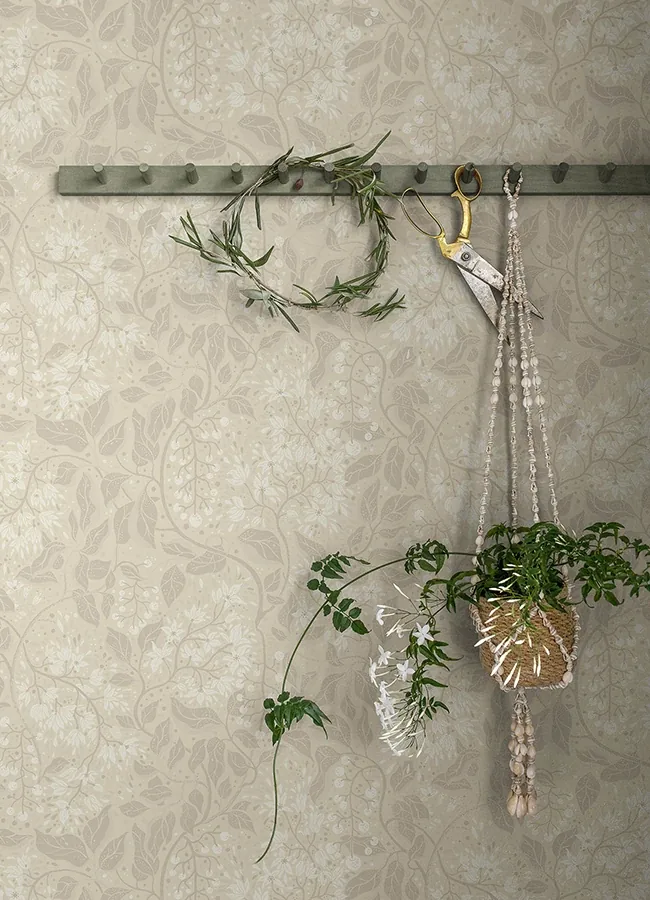 A-Street Prints Turi Wheat Twining Vines Wallpaper | Wallpaper Twins A-Street Prints Turi Wheat Twining Vines Wallpaper - SKU 4143-22022