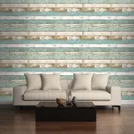 A-Street Prints Turquoise Wood Wallpaper | Wallpaper Twins A-Street Prints Turquoise Wood Wallpaper - SKU 2701-22318