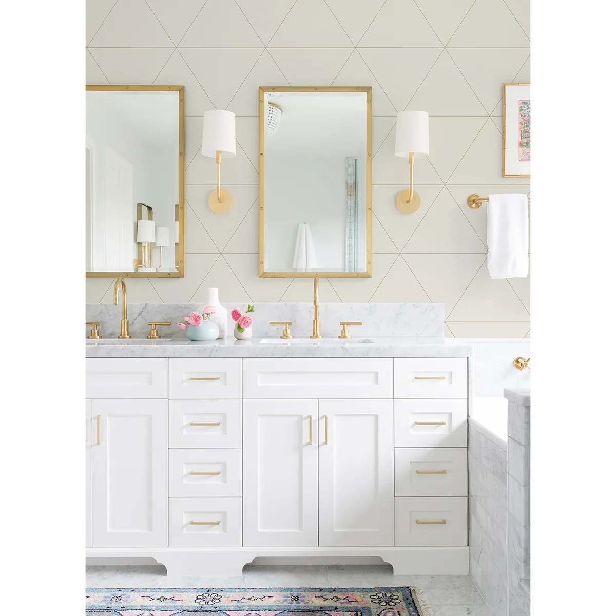 A-Street Prints Twilight Bone Geometric Wallpaper | Wallpaper Twins A-Street Prints Twilight Bone Geometric Wallpaper - SKU 2973-91019
