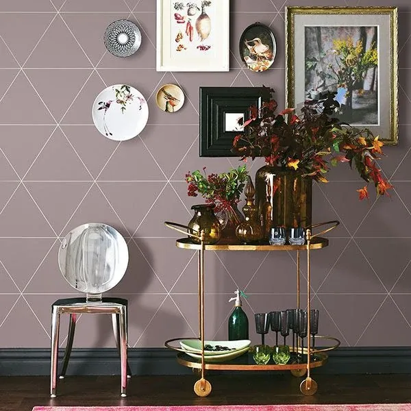 A-Street Prints Twilight Purple Geometric Wallpaper | Wallpaper Twins A-Street Prints Twilight Purple Geometric Wallpaper - SKU 2763-24227