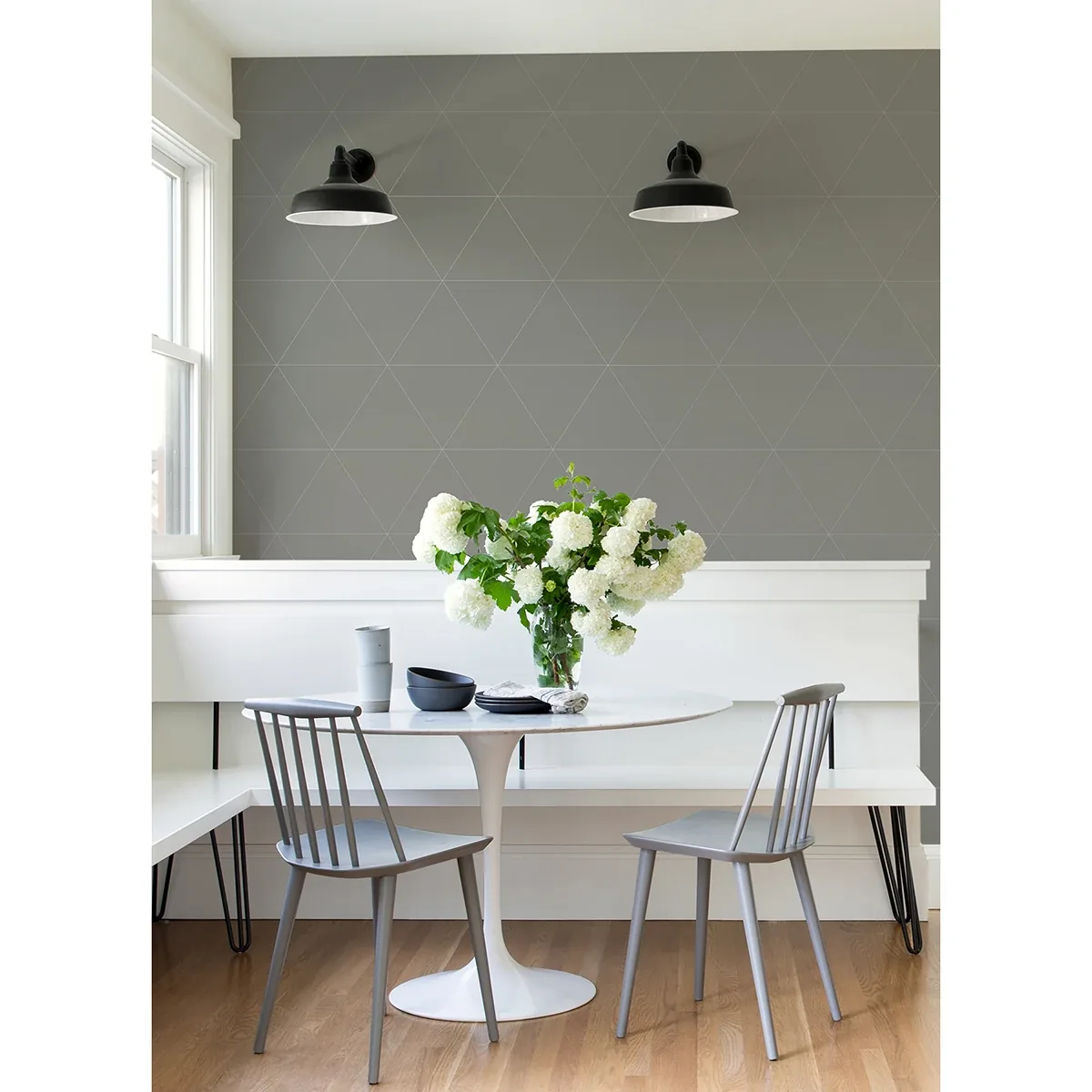 A-Street Prints Twilight Silver Geometric Wallpaper | Wallpaper Twins A-Street Prints Twilight Silver Geometric Wallpaper - SKU 2973-91012