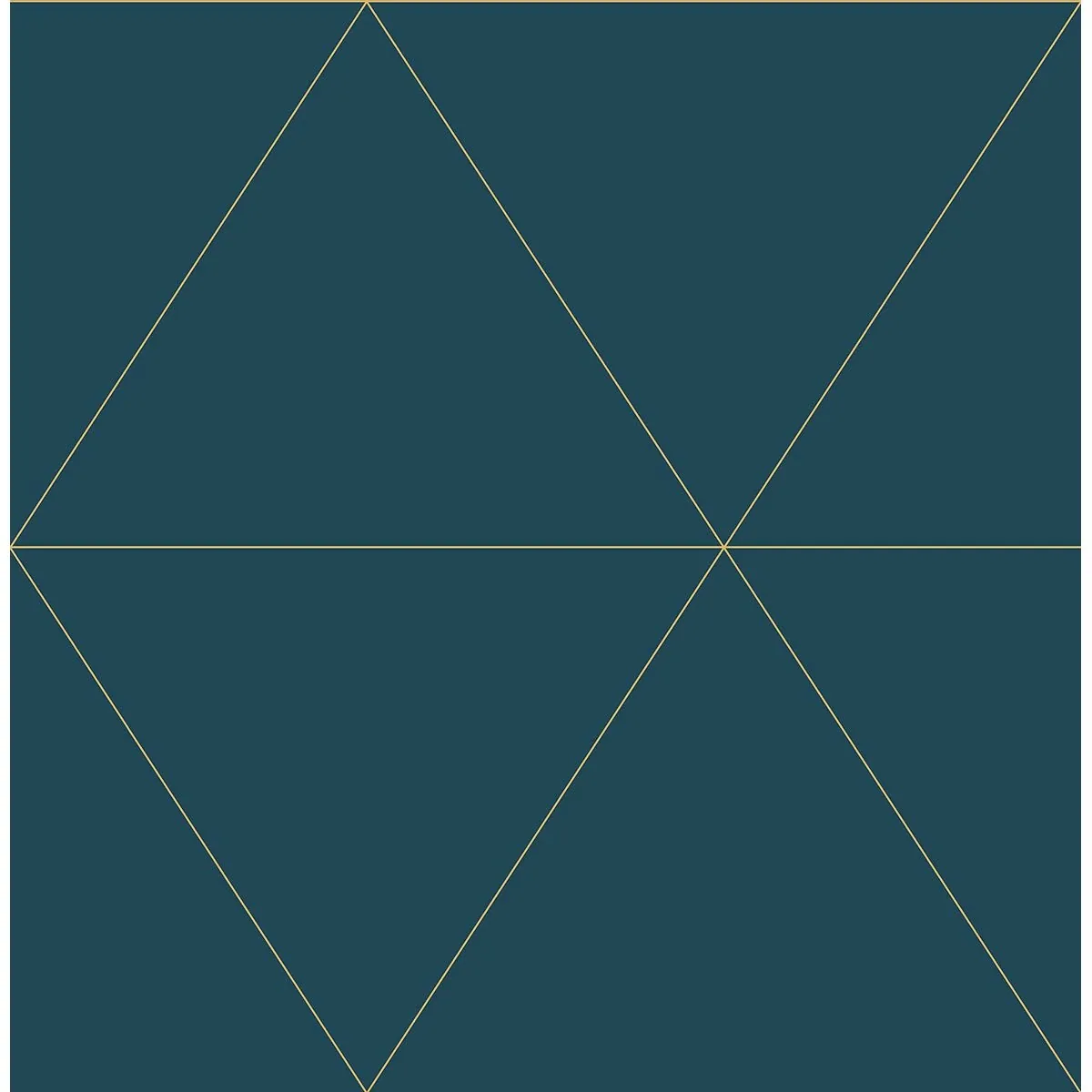 2763-24228 | Twilight Teal Geometric Wallpaper