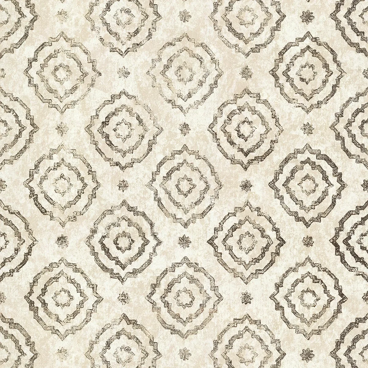 A-Street Prints Uma Gold Star Medallion Wallpaper - SKU 4019-86463