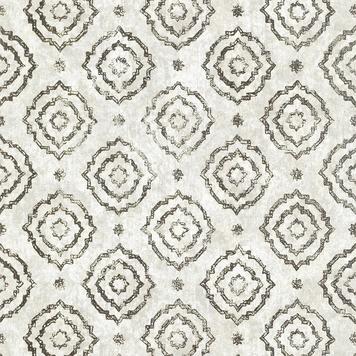 A-Street Prints Uma Platinum Star Medallion Wallpaper | Wallpaper Twins A-Street Prints Uma Platinum Star Medallion Wallpaper - SKU 4019-86424