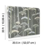 A-Street Prints Unify Aqua Forest Wallpaper | Wallpaper Twins A-Street Prints Unify Aqua Forest Wallpaper - SKU 4146-27206