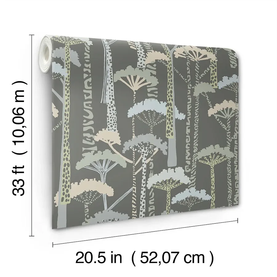 A-Street Prints Unify Aqua Forest Wallpaper | Wallpaper Twins A-Street Prints Unify Aqua Forest Wallpaper - SKU 4146-27206