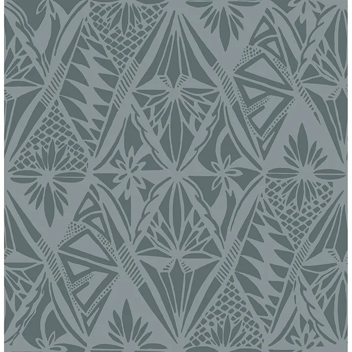 A-Street Prints Urbane Denim Diamonds Wallpaper - SKU 4146-27213