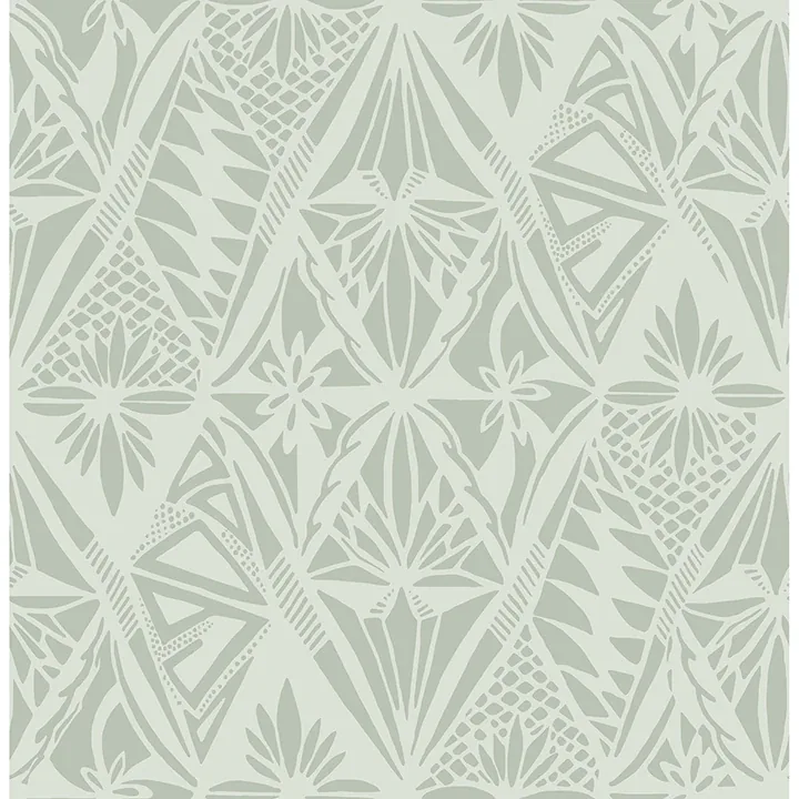 A-Street Prints Urbane Sage Diamonds Wallpaper - SKU 4146-27209