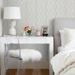 A-Street Prints Ushas Platinum Diamond Wallpaper | Wallpaper Twins A-Street Prints Ushas Platinum Diamond Wallpaper - SKU 2976-86534