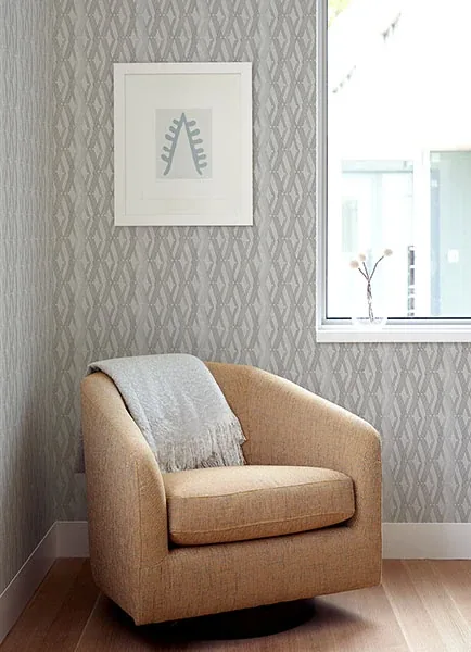 A-Street Prints Ushas Taupe Diamond Wallpaper | Wallpaper Twins A-Street Prints Ushas Taupe Diamond Wallpaper - SKU 2976-86533