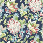 A-Street Prints Valdivian Fuchsia Floral Wallpaper | Wallpaper Twins A-Street Prints Valdivian Fuchsia Floral Wallpaper - SKU 4146-27224