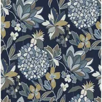 A-Street Prints Valdivian Indigo Floral Wallpaper | Wallpaper Twins A-Street Prints Valdivian Indigo Floral Wallpaper - SKU 4146-27228