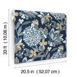 A-Street Prints Valdivian Indigo Floral Wallpaper | Wallpaper Twins A-Street Prints Valdivian Indigo Floral Wallpaper - SKU 4146-27228