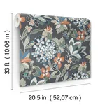 A-Street Prints Valdivian Moss Floral Wallpaper | Wallpaper Twins A-Street Prints Valdivian Moss Floral Wallpaper - SKU 4146-27226