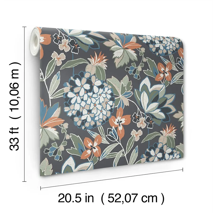 A-Street Prints Valdivian Moss Floral Wallpaper | Wallpaper Twins A-Street Prints Valdivian Moss Floral Wallpaper - SKU 4146-27226